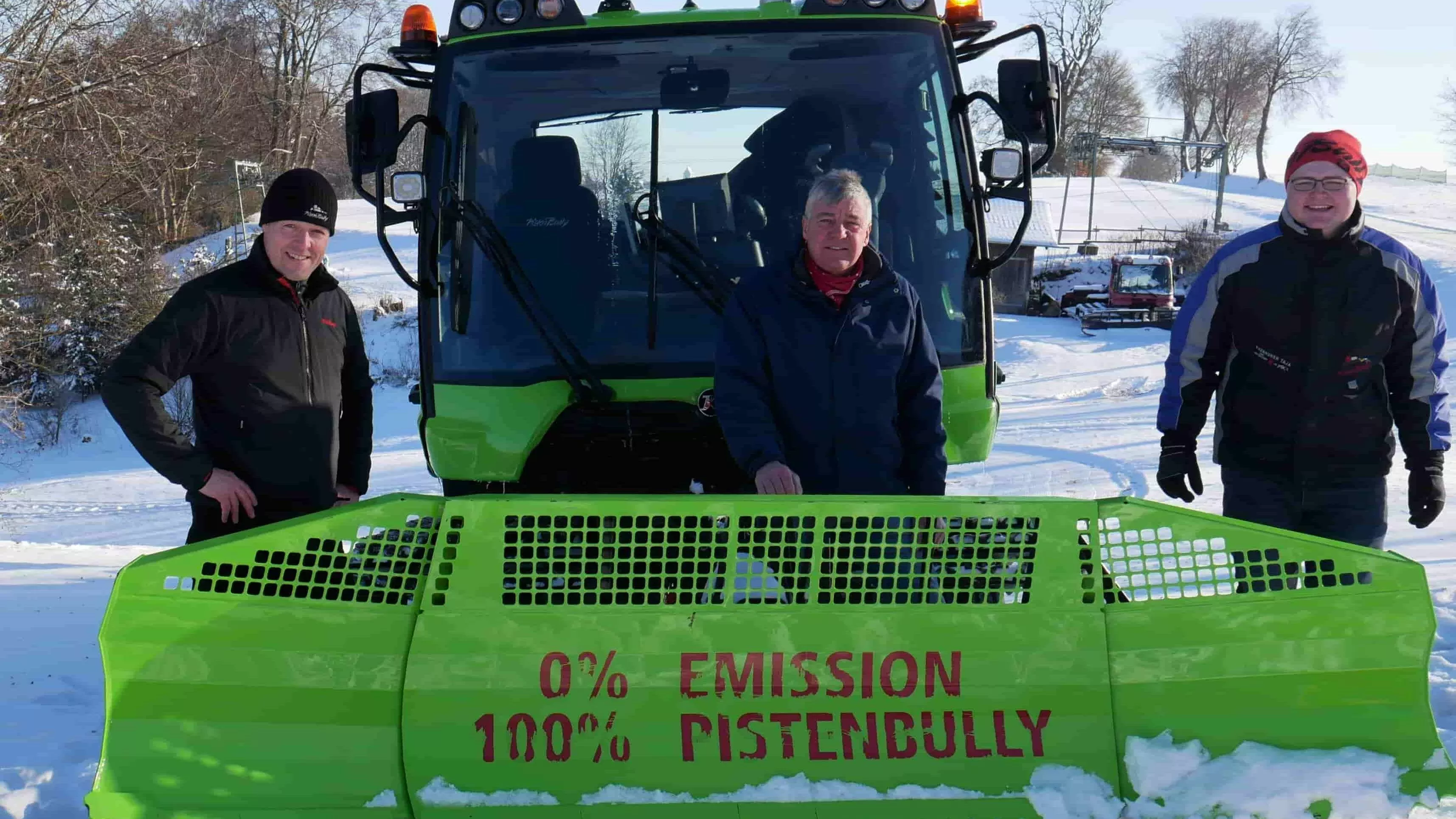PistenBully 100 E Fahrzeuge Home PistenBully